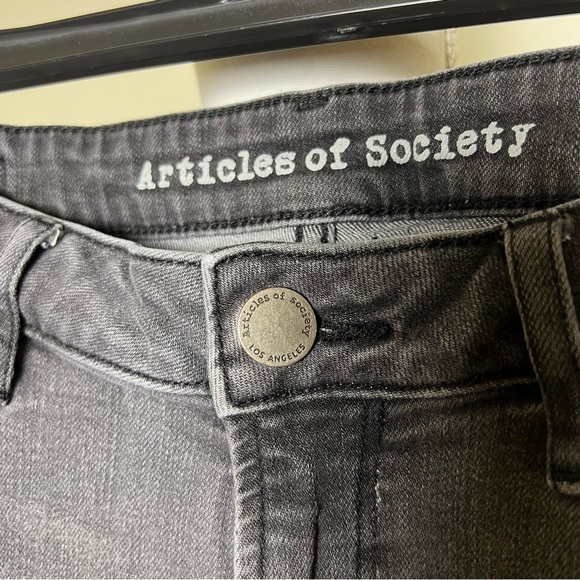 Articles of Society Raw Hem Skinny Jeans - Size 30 - Picture 3 of 9